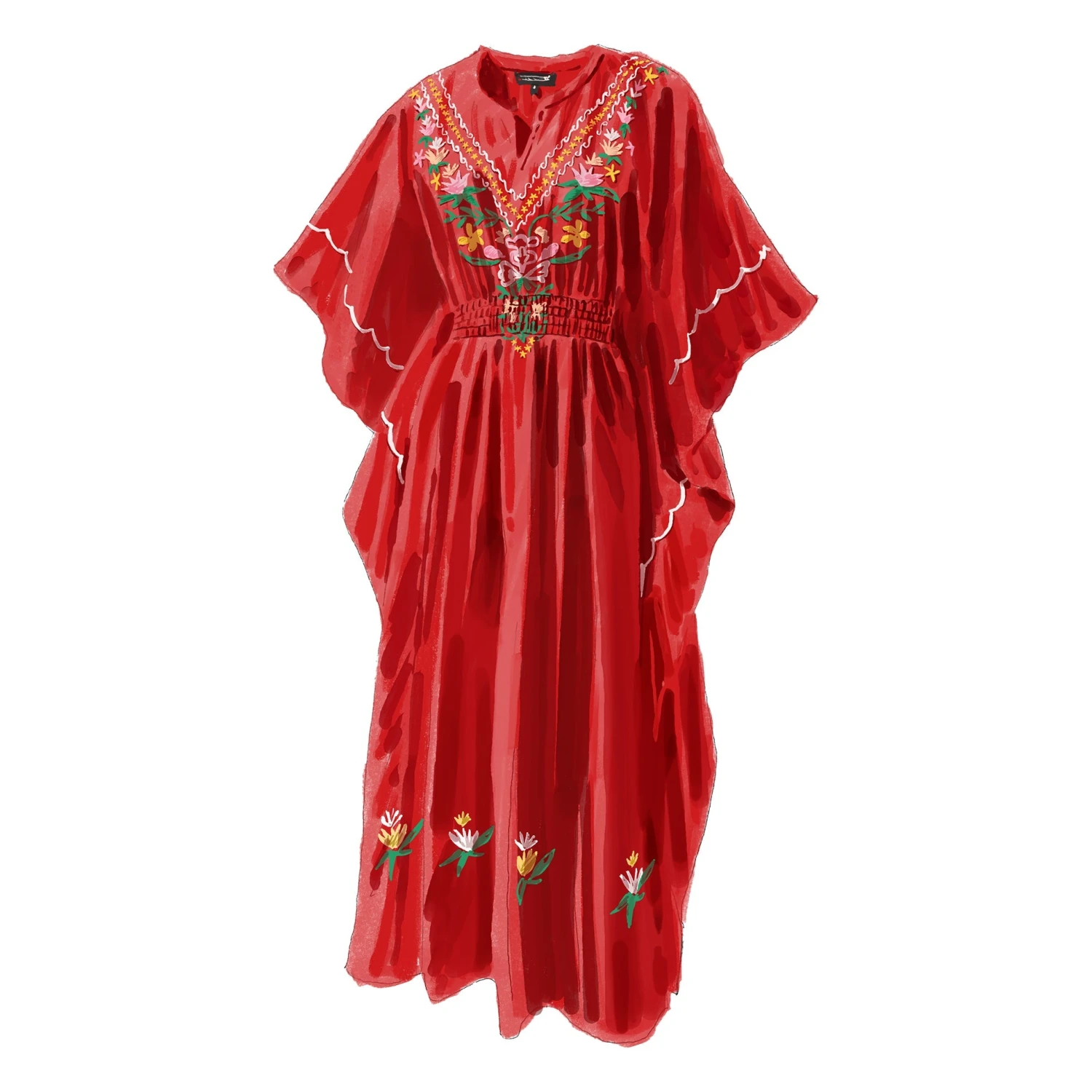 Ikarian Embroidered Caftan 7 Ikarian Embroidered Caftan - Image 5