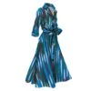 Ikat 1947 Dress -The J Peterman Shop ikat 1947 dress blue ikat 309889
