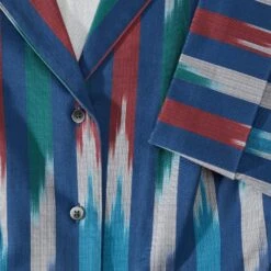 Ikat 1947 Dress -The J Peterman Shop ikat 1947 dress blue ikat 743877