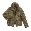 Italian Shearling Bomber -The J Peterman Shop italian shearling bomber loden 936564