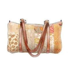 Kantha Patchwork Duffel