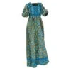 Kerala Floral Dress -The J Peterman Shop kerala floral dress green floral 773897
