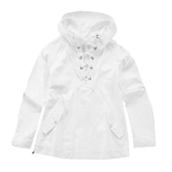 Lace-Up Sailing Smock -The J Peterman Shop lace up sailing smock wash red 880336