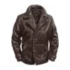 Leather French Dispatch Jacket -The J Peterman Shop leather french dispatch jacket dark coffee 361528