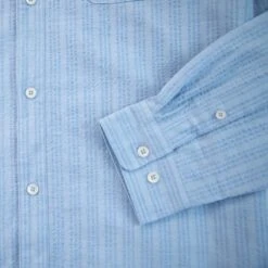 Let It Breathe Seersucker Shirt -The J Peterman Shop let it breathe seersucker shirt blueberry 276329