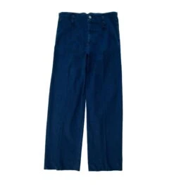 Lightweight Denim Wide Legs -The J Peterman Shop lightweight denim wide legs rinse indigo 240144