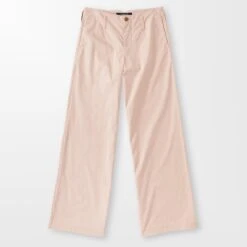 Lightweight Twill Wide Legs -The J Peterman Shop lightweight denim wide legs rose smoke 150235