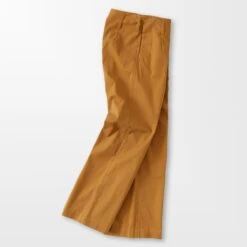 Lightweight Twill Wide Legs -The J Peterman Shop lightweight denim wide legs tobacco 537475