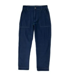 Linen Cotton Herringbone Trouser 10 Linen Cotton Herringbone Trouser -The J Peterman Shop linen cotton herringbone trouser dark indigo 362352