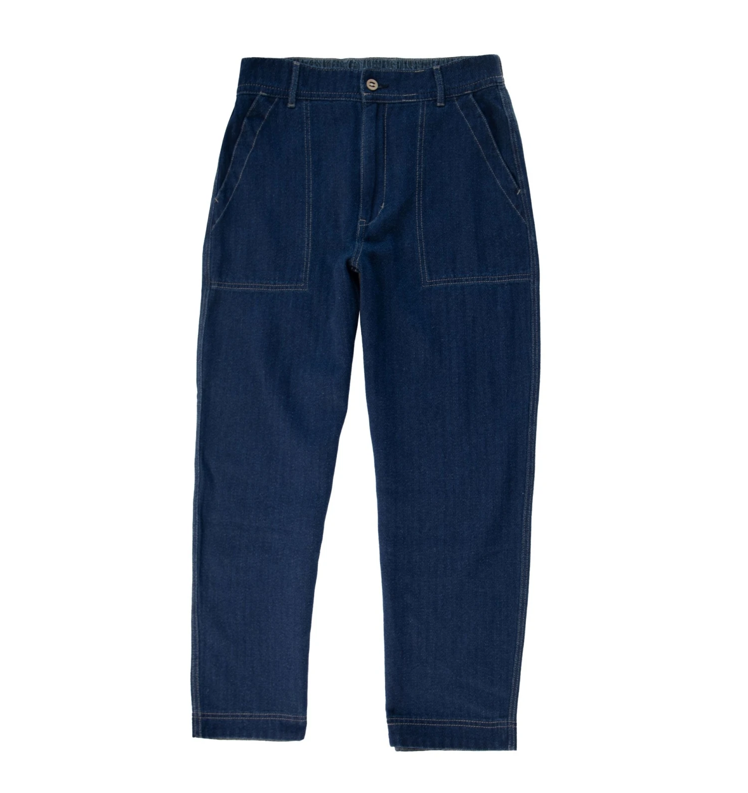 Linen Cotton Herringbone Trouser 5 Linen Cotton Herringbone Trouser - Image 3