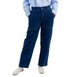 Linen Cotton Herringbone Trouser 12 Linen Cotton Herringbone Trouser -The J Peterman Shop linen cotton herringbone trouser dark indigo 835895