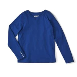 Long Sleeve Raglan Tee -The J Peterman Shop long sleeve raglan tee royal 869048
