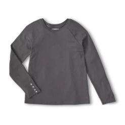 Long Sleeve Raglan Tee -The J Peterman Shop long sleeve raglan tee slate 475418