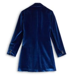 Long Velvet Blazer -The J Peterman Shop long velvet blazer scarlet 752103