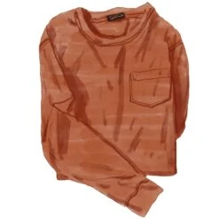 L/S Vintage Tee -The J Peterman Shop ls vintage tee cinnamon 142813