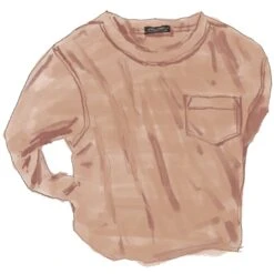 L/S Vintage Tee -The J Peterman Shop ls vintage tee rose quartz 400318