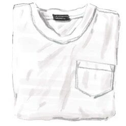 L/S Vintage Tee -The J Peterman Shop ls vintage tee white 376662