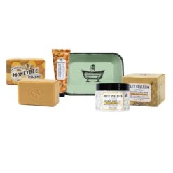 Luxe Bath And Body Gift Set -The J Peterman Shop luxe bath and body gift set honeybee delight 624565