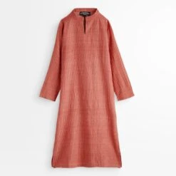 Marrakech Silk Cotton Caftan -The J Peterman Shop marrakech silk cotton caftan rust 895688