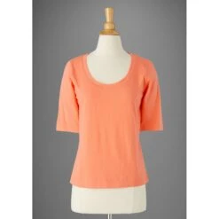 Charleston Scoop Neck Tee 10 Charleston Scoop Neck Tee -The J Peterman Shop may in charleston scoop neck tee coral 353975