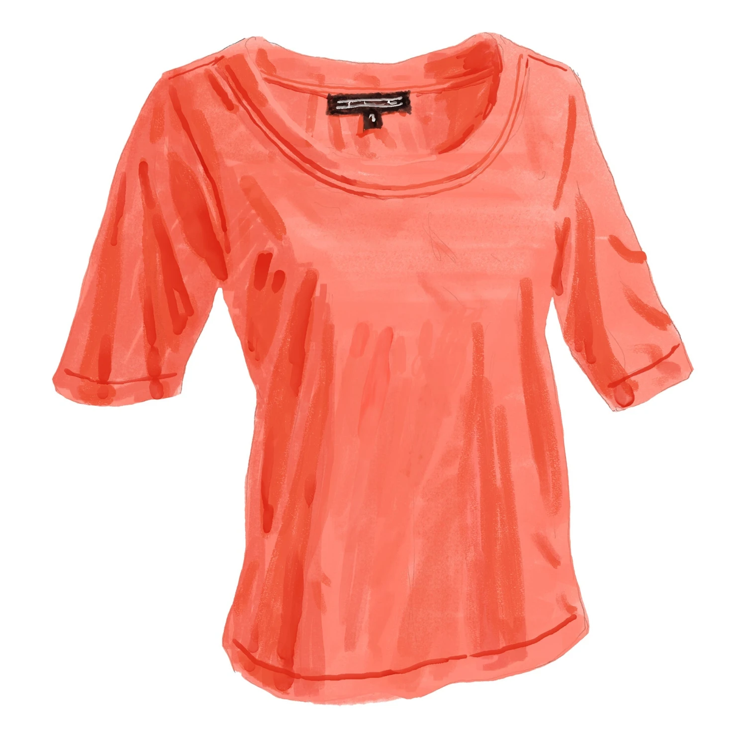 Charleston Scoop Neck Tee 4 Charleston Scoop Neck Tee - Image 2