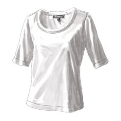 Charleston Scoop Neck Tee 13 Charleston Scoop Neck Tee -The J Peterman Shop may in charleston scoop neck tee white 139009