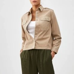 Military Shirt -The J Peterman Shop military shirt khaki 775281