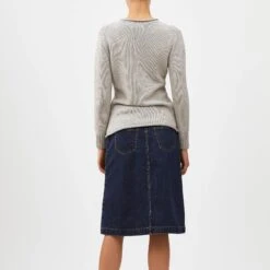 Nantucket Sweater -The J Peterman Shop nantucket sweater grey 598321