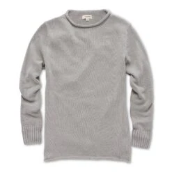 Nantucket Sweater -The J Peterman Shop nantucket sweater grey 600903