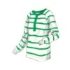 Nautical Stripe Sweater 2 Nautical Stripe Sweater -The J Peterman Shop nautical stripe sweater green stripe 374034