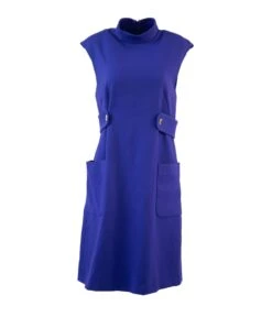Nora Shift Dress -The J Peterman Shop nora shift dress cobalt blue 328911
