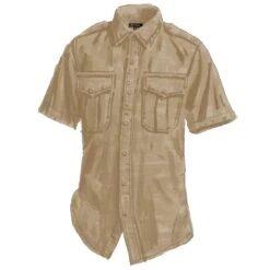 Short Sleeve Officer & Gentleman Field Shirt -The J Peterman Shop officer and gentleman field shirt khaki 727888