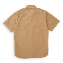 Short Sleeve Officer & Gentleman Field Shirt -The J Peterman Shop officer and gentleman field shirt khaki 942938