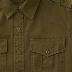 Short Sleeve Officer & Gentleman Field Shirt -The J Peterman Shop officer and gentleman field shirt white 396900