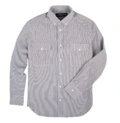 Pablo's Studio Shirt -The J Peterman Shop pablos studio shirt cream zigzag 174199