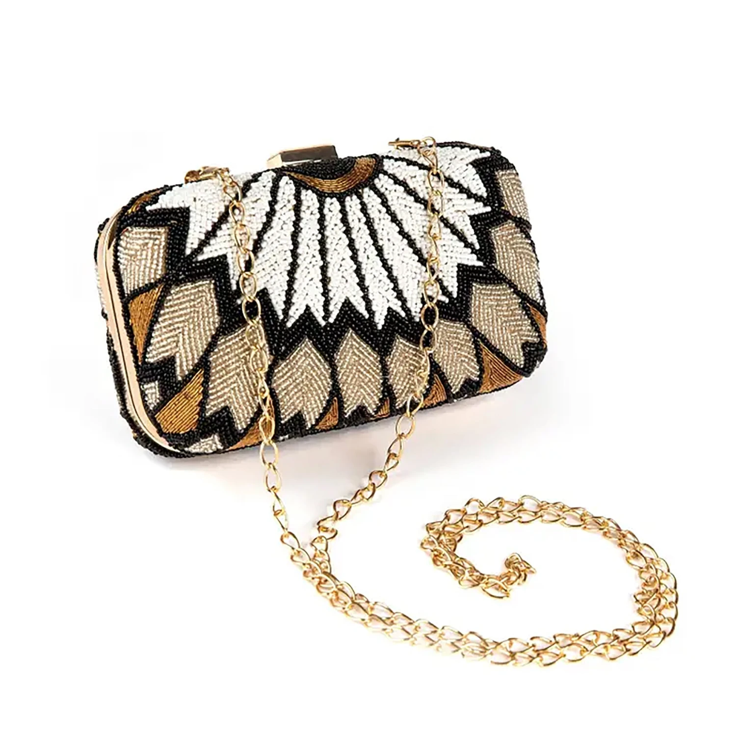 Peacock Beaded Evening Bag 4 Peacock Beaded Evening Bag - Image 2