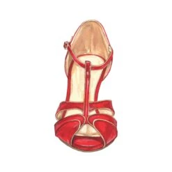 Peep Toe Heel 15 Peep Toe Heel -The J Peterman Shop peep toe heel red 353055