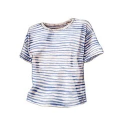 Pima Knit Relaxed Crew 12 Pima Knit Relaxed Crew -The J Peterman Shop pima knit relaxed crew blue stripe 838902