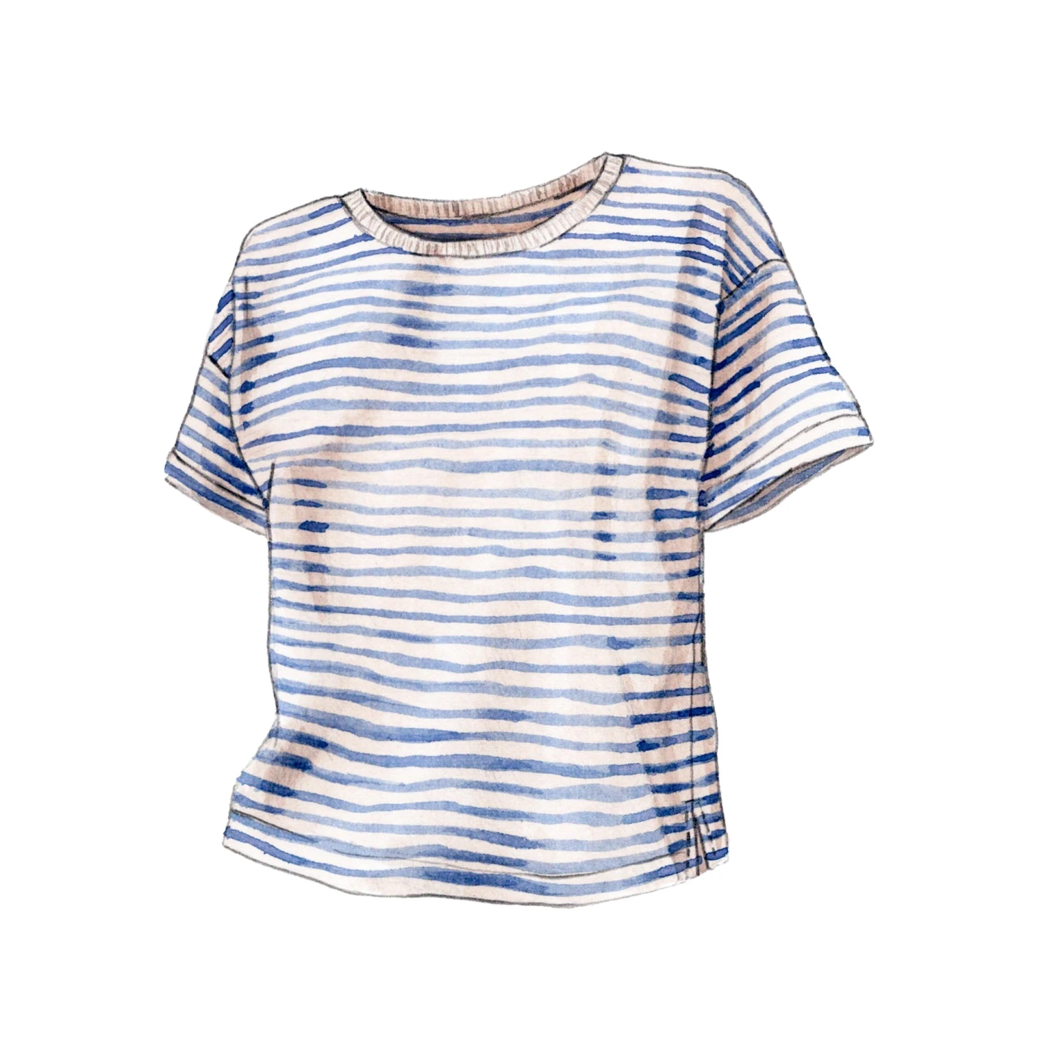 Pima Knit Relaxed Crew 5 Pima Knit Relaxed Crew - Image 3