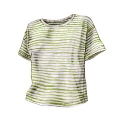 Pima Knit Relaxed Crew 14 Pima Knit Relaxed Crew -The J Peterman Shop pima knit relaxed crew green stripe 588133