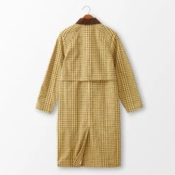 Plaid Horseman's Duster 8 Plaid Horseman's Duster -The J Peterman Shop plaid horsemans duster khaki plaid 339723