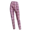 Plaid Leggings -The J Peterman Shop plaid leggings orange multi 198316