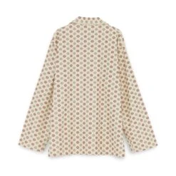 Printed PJ Jacket -The J Peterman Shop printed pj jacket beige 524009