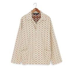 Printed PJ Jacket -The J Peterman Shop printed pj jacket beige 685061
