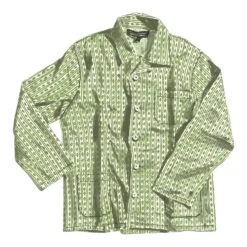 Printed PJ Jacket -The J Peterman Shop printed pj jacket green 667146