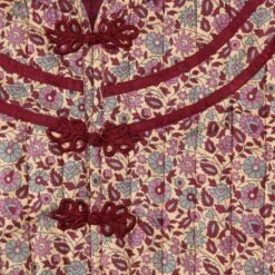 Quilted Prairie Coat -The J Peterman Shop quilted prairie coat purple floral 552149