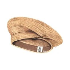 Raffia Straw Beret