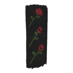 Red Rose Western Boots -The J Peterman Shop red rose western boots black 902204