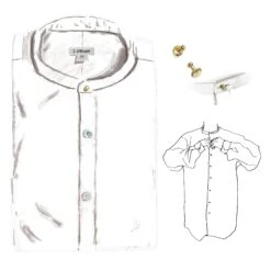 The Gatsby Shirt -The J Peterman Shop remember prohibition shirt white 416679