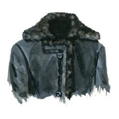 Roaring Fork Shearling Coat -The J Peterman Shop roaring fork shearling coat black 188332